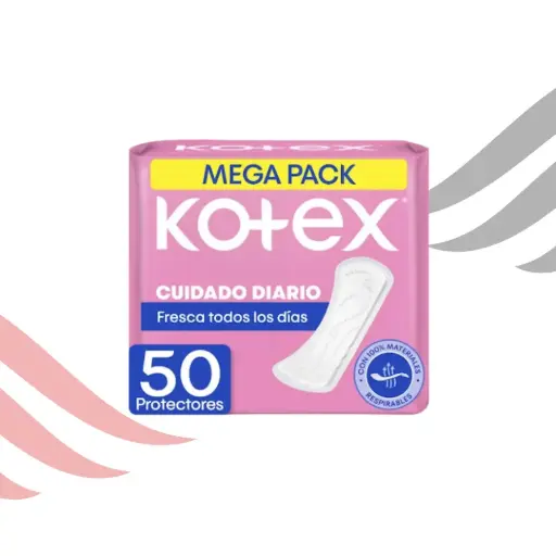 Diaria Kotex 50 Toalla Respirable