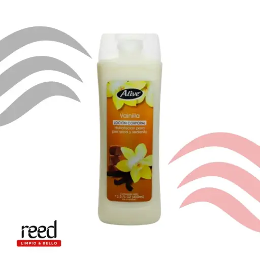 Crema Corporal 400ml Alive Flor de Vainilla Loción